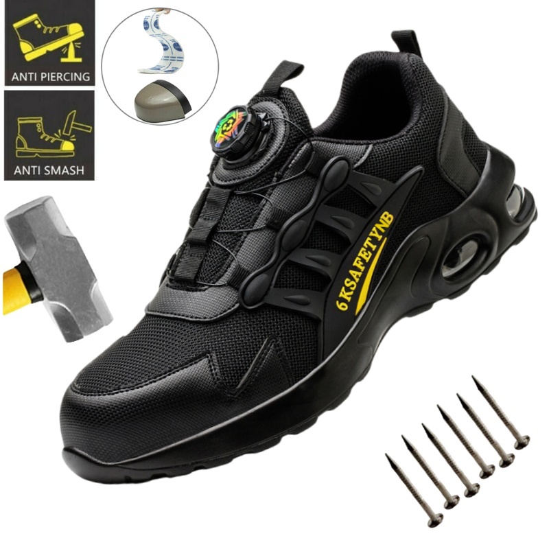 Rotating Button Safety Shoes S - Women Shoes Tennis 评论和价格