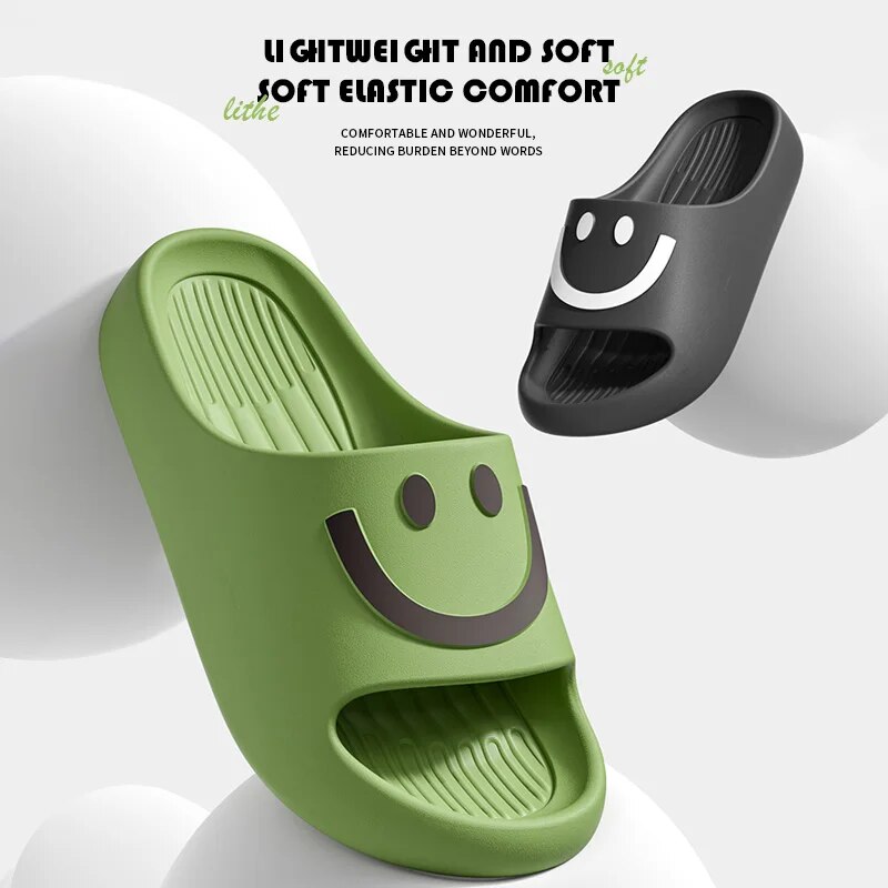 Smiley Face Cloud Slippers Wom - Mule Slip On 评论和价格