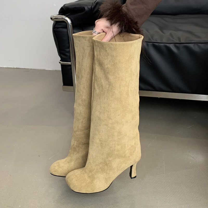 Eilyken Winter Street Style Ro - Knee High Boots Women 评论和价格