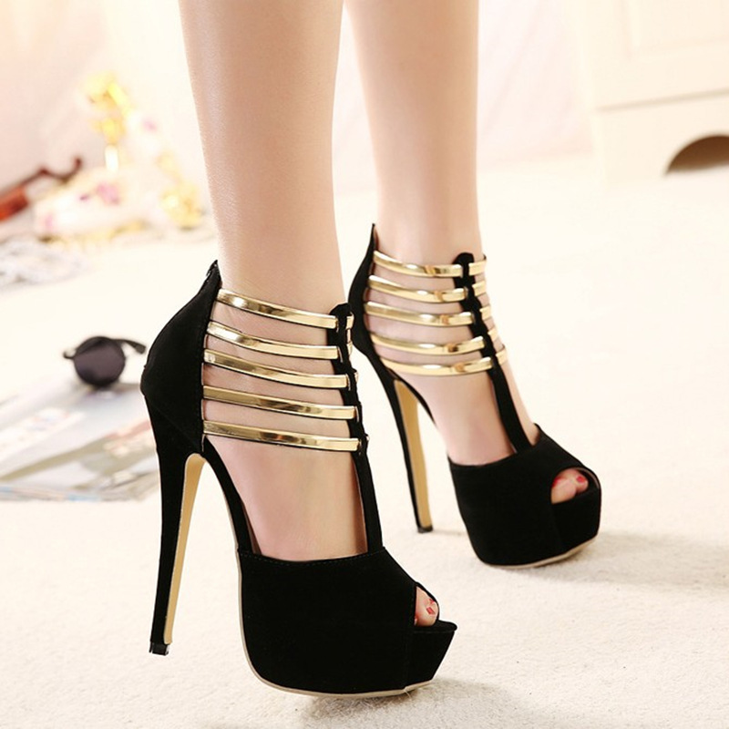 High heels 2026 summer hollow  - Women'S Shoes Quality 评论和价格