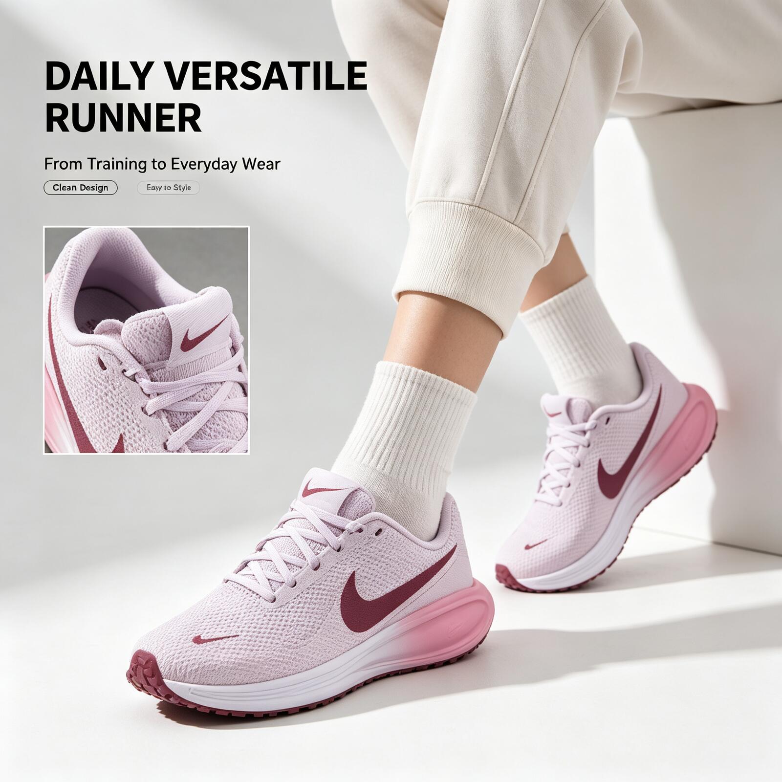 Nike Women Pink Running Shoes  - Women Shoes Running Nike 评论和价格