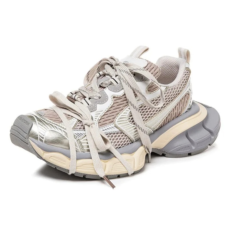 New Women Dad Shoes Breathable - Women Shoes Tennis 评论和价格
