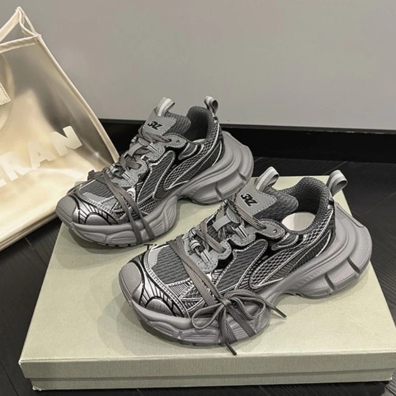 New Women Dad Shoes Breathable - Women Shoes Tennis 评论和价格