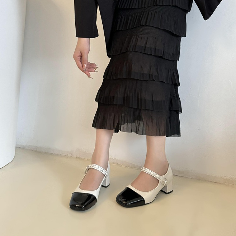 2026 Pearl Clasp Thick-Topped  - Women'S Shoes Quality 评论和价格