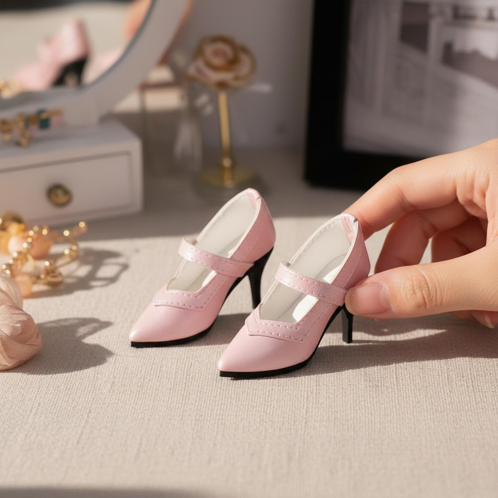 Miniature Fashion Doll Heels P - Court Heel Pointed 评论和价格