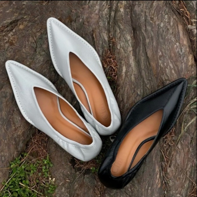 2025 New Pointed Toe Single Sh - Mule Slip On 评论和价格