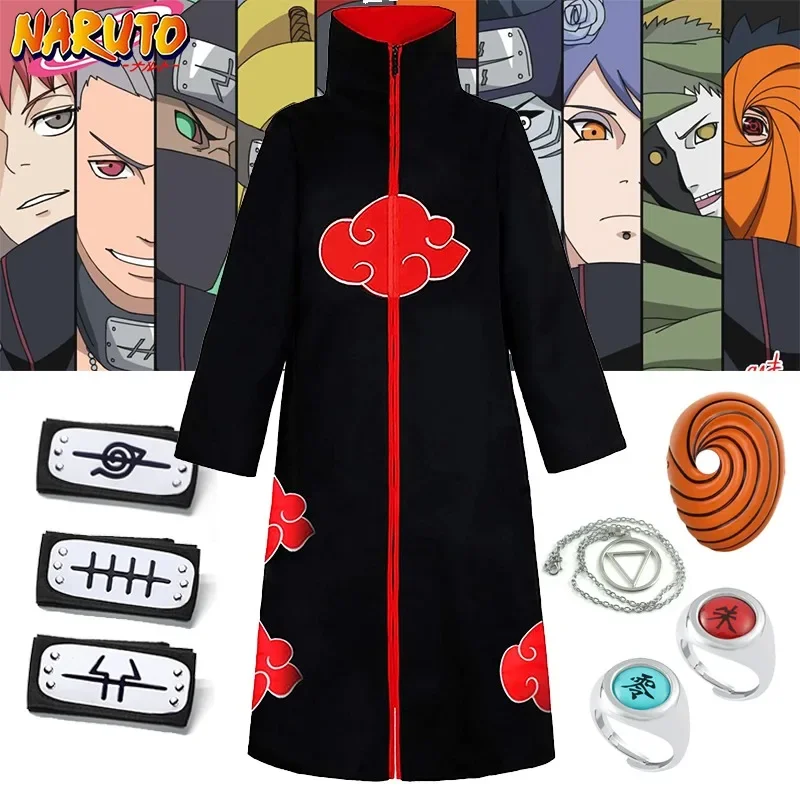 Naruto Akatsuki Cosplay Costum - Women Shoes Xxl 评论和价格