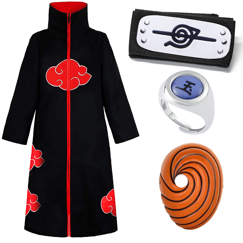 Naruto Akatsuki Cosplay Costum - Women Shoes Xxl 评论和价格