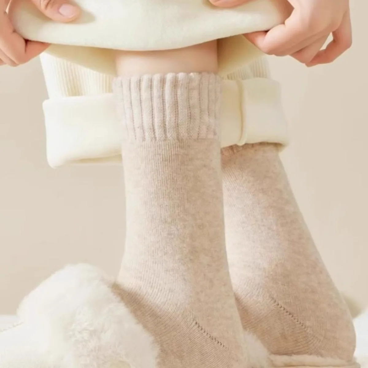 1 Pair Winter Warm Thermal Soc - Sock Boot Women 评论和价格