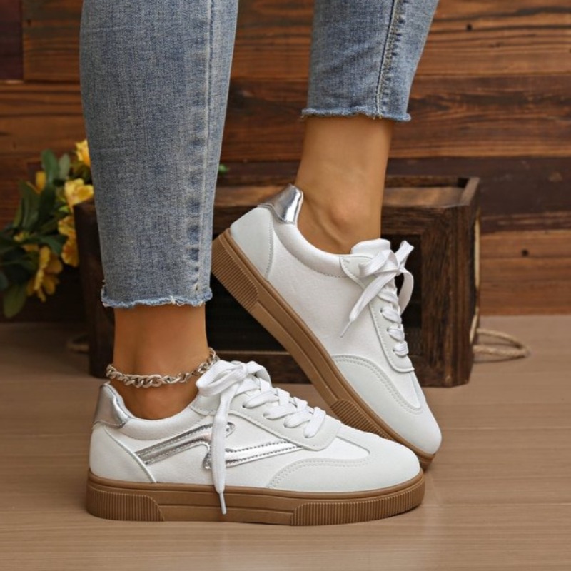 Women Tennis Sneakers Flats La - Women Shoes Tennis 评论和价格