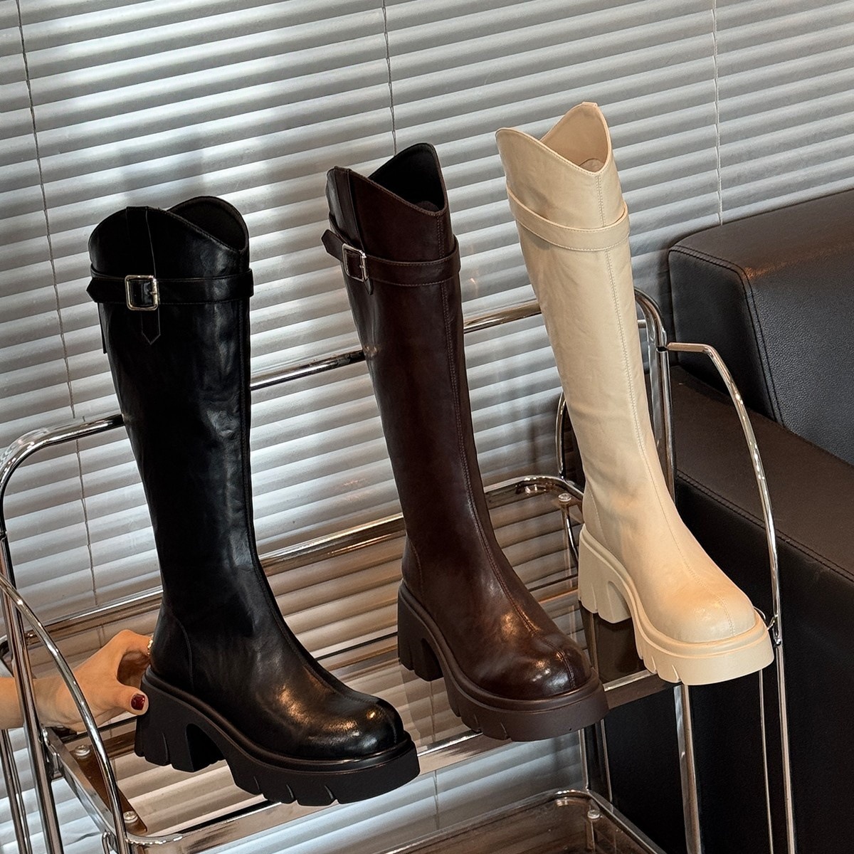 Women's shoes autumn new long  - Sock Boot Women 评论和价格