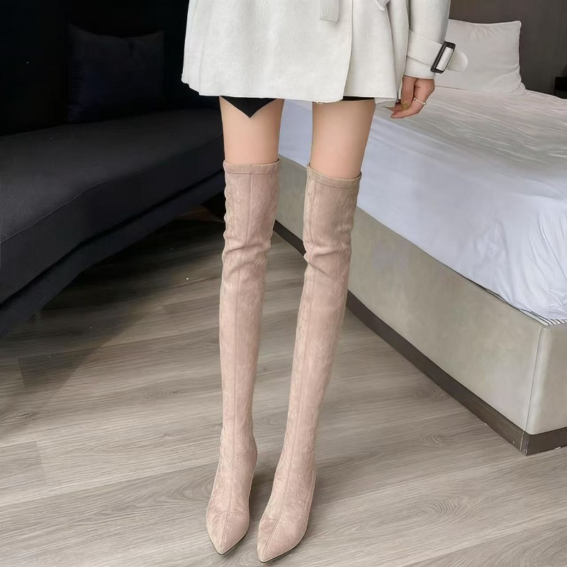 Sexy Women's Boots Pointed Toe - Sock Boot Women 评论和价格