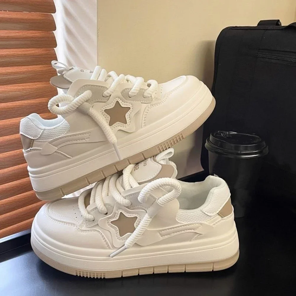 Star Walking Sneakers Y2K Plat - Women Shoes Tennis 评论和价格
