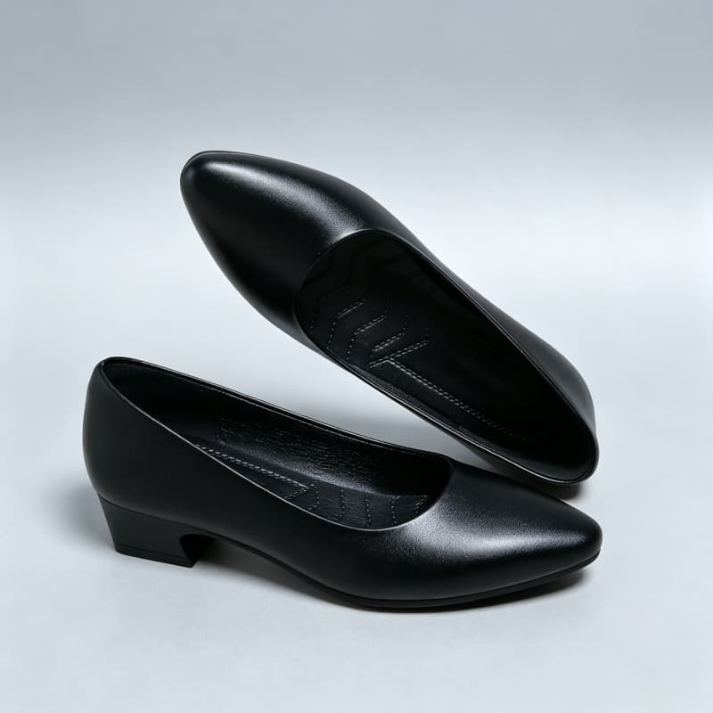 All Match Elegant Women's Soft - Court Heel Pointed 评论和价格