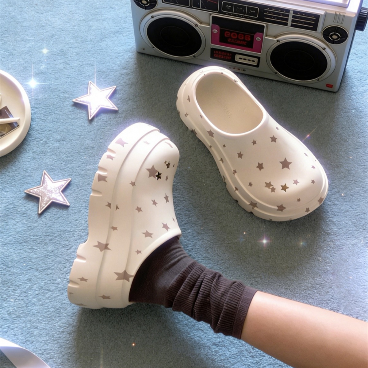 Summer New Platform Slippers f - Women'S Shoes Clogs 评论和价格