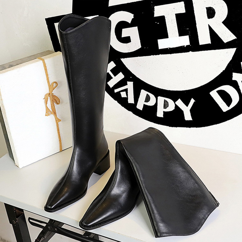 BIGTREE 2027 New Street Style  - Knee High Boots Women 评论和价格